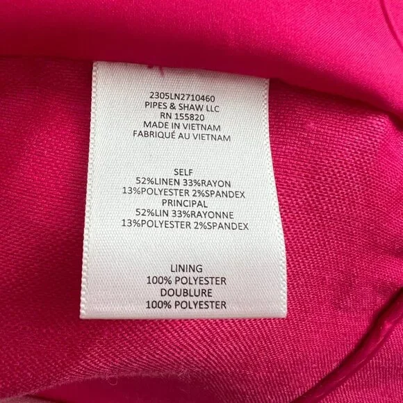 Veronica Beard Pink Tailored Blazer Jacket - Picture 5 of 5